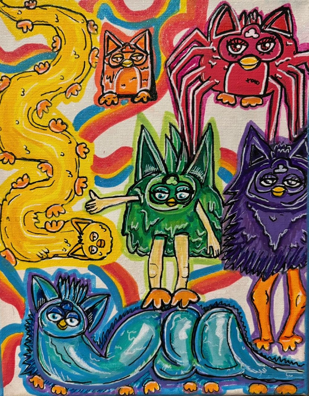 Furby-topia Print 8x10
