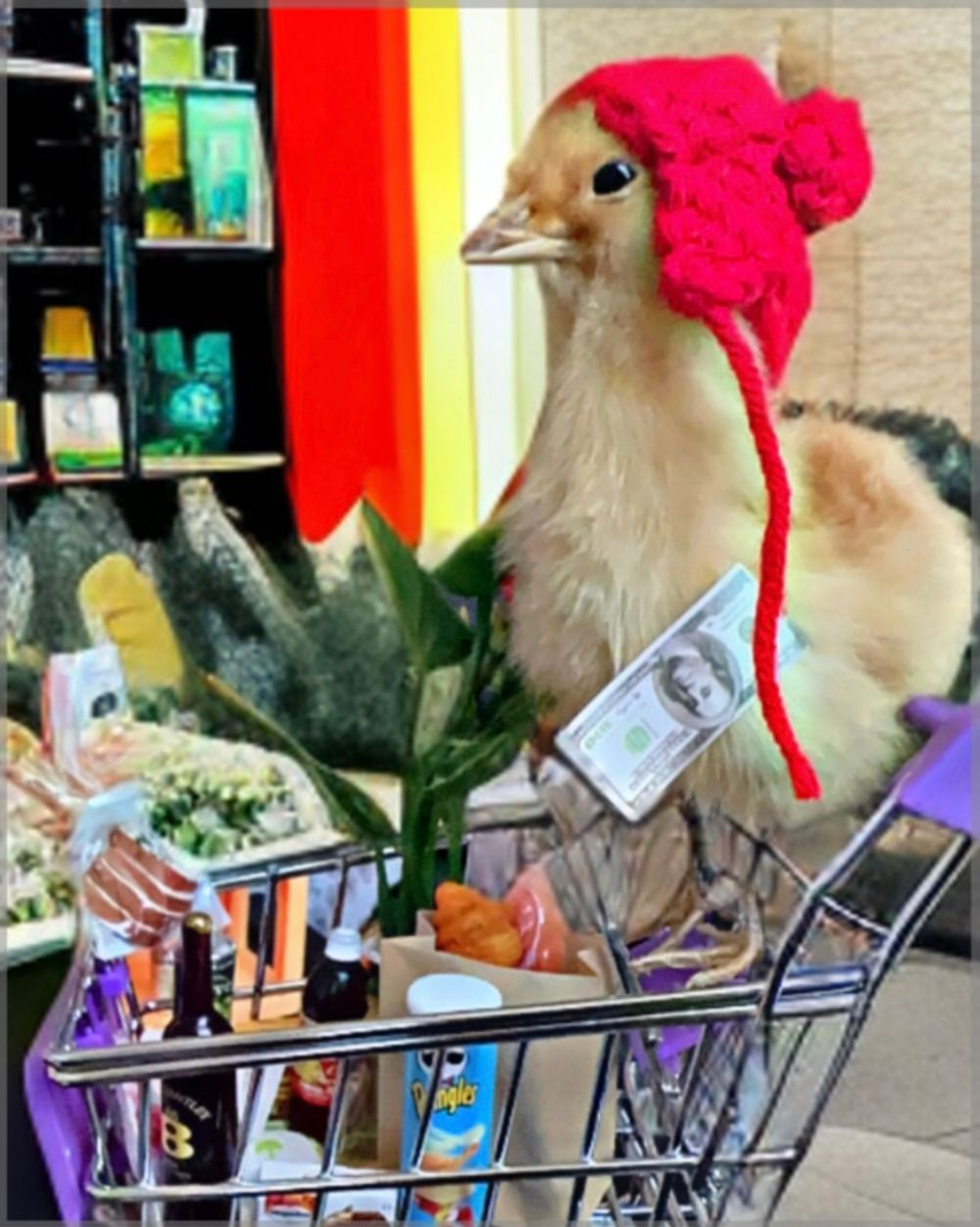 Grocery Shopping 8x10 Print
