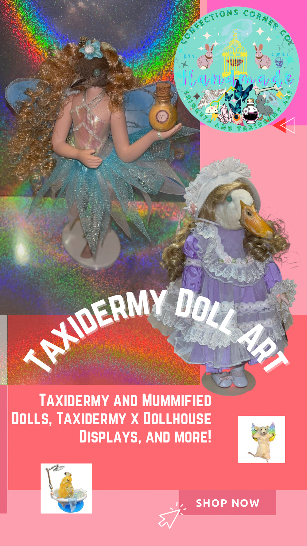Taxidermy Dolls | Taxidermy Art